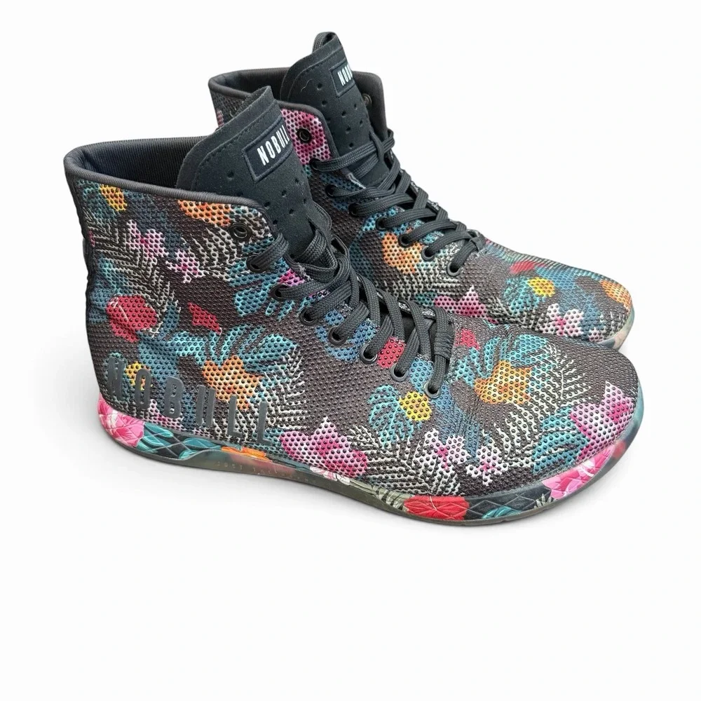 NOBULL Outwork High-Top sneakers Tropical Midnight Men 11.5 Women 13 Floral